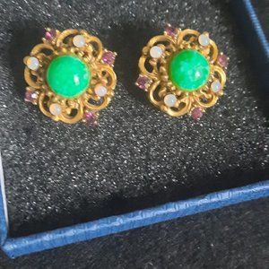 Vintage authentic earrings  50s